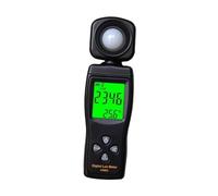 HOMSFOU 2piezas Medidor De Iluminancia Digital para Fotografía y Industrial Pantalla LCD De Medición Luz y Brillo Estable y Herramienta De Medición Portátil para y Públicos
