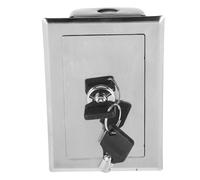 HOMSFOU Caja de Interruptores Hierro Resistente para Persianas Eléctricas con Botón Fácil de Usar y Diseño Elegante para Instalación Sencilla y Puertas de Garaje