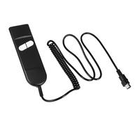 HOMSFOU Control de Reemplazo 2 Botones y Conector de 5 Negro Fácil de Estirar y Control Manual para Sillón Reclinable Eléctrico