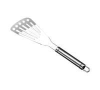 HOMSFOU Espátula de Cocina de Acero Inoxidable Ranurada para Voltear y Escurrir Alimentos, Utensilio Multifuncional para Pescado y Carne en Cocina y Hogar