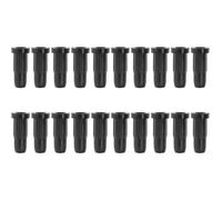 HOMSFOU Fundas de Nylon para Ruedas de Silla Giratoria 20 Piezas Cubierta Protectora para Pies de Silla de Oficina Accesorio Antidesgaste para Muebles y Taburetes