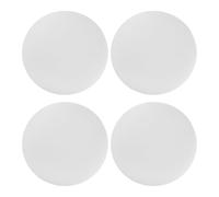 HOMSFOU Relleno de Espuma para Cojines de Sofá de Alta Densidad, Forma Redonda, Paquete de 4 Piezas, Suave y Resistente para Tapicería y Decoración en Dormitorios