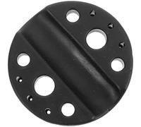 HOMSFOU Soporte Redondo de Silicona para Taza de Pigmento, Organizador para Tatuajes Múltiples Agujeros, Base para Máquina de Tatuar y Soporte para Lápiz, Herramienta Reutilizable para