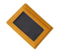 HOMSFOU Tarjetero Funda Multifunción Portátil y Ligero de Cuero Durable para Tarjetas de Visita Adecuado para Uso en Viajes y Oficina