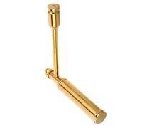 HOMSFOU Varilla de Radiestesia de Cobre Dorado, Sonda de Zahorí Portátil de Alta Precisión, Accesorios de Posicionamiento Auxiliar para Arqueología y Estudios de Campo