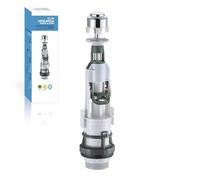 HOMSSY Mecanismo Cisterna WC Start Stop Universal D-126 - Válvula Descarga Interrumpible ECO, Ahorro de Agua, Instalación Fácil, Compatible con Diferentes Bases de Cisterna