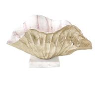 Homstart Centro Decorativo Centro Decorativa Aluminio C/base Marmol, 29 x 44 x 19 cm