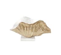 Homstart Centro Decorativo Centro Decorativo Aluminio C/base Marmol, 25 x 35 x 14 cm