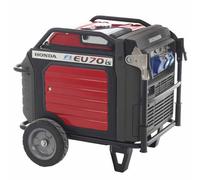 Honda EU70is - Generador de corriente inverter con ruedas a gasolina 7 kW - Continua 5.5 kW Monofásica + ATS