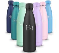 HoneyHolly Botella agua Acero Inoxidable, Botella Termica - 750ml sin BPA, Botella de Agua Deportiva, Doble Pared al Vacío a Prueba de Fugas, Cantimplora Termica para Gimnasio