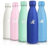 HoneyHolly Botella agua Acero Inoxidable, Botella Termica - 750ml sin BPA, Botella de Agua Deportiva, Doble Pared al Vacío a Prueba de Fugas, Cantimplora Termica para Gimnasio
