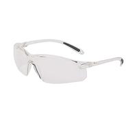 Honeywell 1015360 A700 Gafas de seguridad con marco transparente, revestimiento de lente FogBan, lente transparente antiarañazos, adecuadas para aplicaciones en interiores como servicios públicos