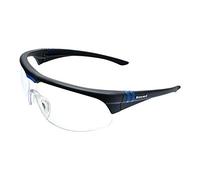 Honeywell 1032179 Millennia 2G anteojos de seguridad, lentes transparentes antivaho de policarbonato, dieléctrico, visión panorámica, cómodas almohadillas para la nariz, estilo deportivo (1 pieza)