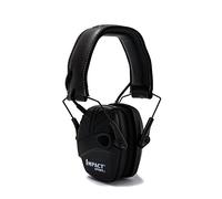 Honeywell 1034490 Howard Leight Impacto Sport orejeras de protección auditiva, negro, 1