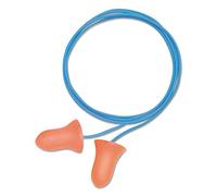 Howard Leight Tapones para los oídos 3301130 Max SNR 37 con cable de un solo uso (100 pares)