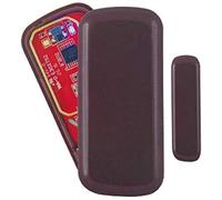 Honeywell 5800MINIBR 5800 - Contacto inalámbrico para Puerta/Ventana con batería de Litio, Color marrón