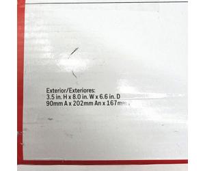 Honeywell 6104 Tresor: Caja fuerte miniatura ignífuga para documentos, capacidad de 5 litros, ideal para oficinas