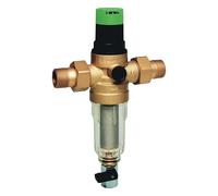 Honeywell Home - Filtro de agua fría con válvula reductora de presión, conexión DN25. FK06-1AA
