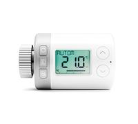 Honeywell Home Válvula de termostato inteligente para radiador, control HR 10 ETRV, válvula termostática programable, controlador de calefacción central inteligente digital, color blanco, paquete de 2