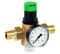 Honeywell Home - Válvula reductora DN25, con racor y manómetro D06F-1AM