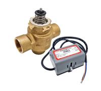 HONEYWELL VCZMH6000/U_VC6013ZZ00/U Conjunto de válvula de desvío de 3 vías VCZMH6000/U + Actuador VC6013ZZ00/U