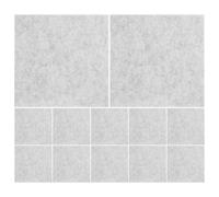 HONITANO 12 paneles insonorizantes para paredes - Tableros autoadhesivos absorbentes de sonido de 30 cm (12 pulgadas) con cojines reductores de ruido. Paneles de pared insonorizantes para proyectos de