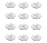 HONITANO Accesorios para Cortinas y Estores Verticales de Cadena de Cuentas 12 Topes Fácil Instalación y Mejora la Durabilidad para Persianas Enrollables de Plástico Blanco