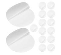 HONMEET 15 Piezas Kit de Reparación Inflable de PVC para Piscinas y Colchones de Aire, Parches Autoadhesivos para Reparación Rápida en Uso Doméstico y Exterior
