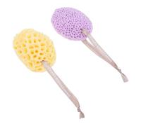 HONMEET Juego De 3 Esponjas De Baño Para Ducha Cuerpo Lufa Esponja De Baño Para El Hogar Herramienta De Limpieza Natural 2 Unidades X 3