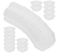 HONMEET Moldes de Papel Blancos para Cupcakes 1000 Piezas Buena Resistencia y Diseño Simple para Repostería en Casa o Tiendas de Pasteles