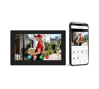 Honmidatek Videoportero con Monitor táctil de 7 Pulgadas, Compatible únicamente con los Sistemas de Timbre con cámara KW02-IP7, KW06-IP7, KW02-IP10 y KW07-IP7-kit