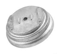 Honseadek Cubierta de hierba de metal base de hoja protectora para jardín eléctrico cortacésped cuchillos accesorios acero inoxidable ajuste multiángulo cabezal de corte recortadora pieza de repuesto