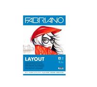 Honsell fabriano-bloc (21 x 29,7 cm, 75 g/m², 70 hojas, libre de áci