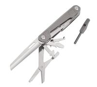 HONZIN Navaja Multiuso para Acampar, Multiherramienta 9 en 1de Acero Inoxidable, con Tijeras, Abrebotellas, Cortador de Cuerdas para Emergencias de Supervivencia al Aire Libre, Senderismo, Caza
