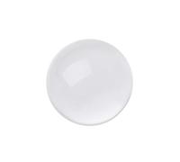 HOODANCOS Bola de Cristal Esfera Sólida de Cristal Blanco de 80mm para Decoración de Oficina y Display para Fotografía Creativa y Meditación