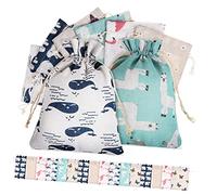 HOODANCOS Bolsas Pequeñas con Cordón para Joyas 24 Unidades Saco De Yute Natural Estilo Campestre para Obsequio Fiesta Boda Uso Múltiple Almacenamiento Portátil