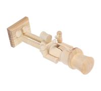 HOODANCOS Cascanueces de Madera sin Pintar 25 CM, Figura Soldado DIY para Pintar, Decoración Navideña Artesanal para Mesa y Chimenea, Adorno Festivo Madera Resistente, Marioneta Cascanueces