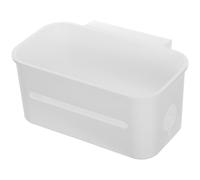 HOODANCOS Cesta Colgante Cama del Ñiño, Organizador Colgante para Pañales, PP, Blanco, Ajustable, Gran Capacidad, para Ropa de Ñiño y Chupetes, para Cabecera y Guardería