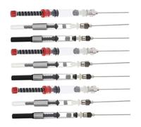 HOODANCOS Convertidor de Tinta Recargable 9 Piezas, Fácil de Desmontar y Resistente para Pluma Estilográfica de Plástico para Caligrafía y Escritura
