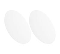 HOODANCOS Difusor de Luz Redondo de Acrílico Esmerilado Pantalla para Lámpara de Techo 39,5 Cm de Diámetro 2 Piezas Placa Difusora para Luz Empotrada Resistente y Uniforme para Hogar