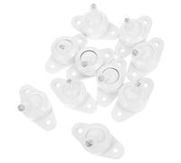 HOODANCOS Soporte de montaje en pared para alarma infrarroja, soporte para detector de alarma, ajuste multiángulo, instalación estable, centros comerciales, 10 piezas