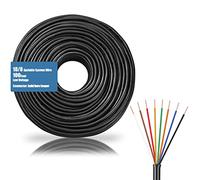 Hoolerry Sistema de riego de alambre de aspersor sólido calibre 18, 18/8 | Cable de aspersor subterráneo de PVC resistente a los rayos UV, listado UL de 30 V, cable de aspersor multihebra