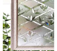 Hoonng Vinilos para Cristales Ventanas, 3D Bambú, 90 * 200cm