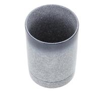 HOOTNEE Porta Palillos Organizada de Cerámica para Cocina Drenaje Azul | Base Estable Almohadilla Cerámica, Secado Junto al Fregadero, para Cubiertos y Cucharas