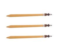 HOOWIFFY 3 Piezas Pluma de Caña para Caligrafía, Plumas de Inmersión para Escribir, Artesanal, Beige, Diseño Inclinable Ajustable, Mejor Control, para Caligrafía Japonesa en Casa,