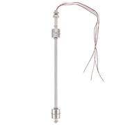 HOOWIFFY Interruptor de Flotador de Agua Doble 300 Mm Punto Acero Inoxidable Sensor Práctico para Control de Nivel en Tanques y Acuarios para Monitoreo de Líquidos Domésticos