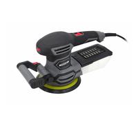 Hoozar orbital sander 150mm 450W with handle, CE certified, perfect for sanding and finishing surfaces, suitable for DIY projects and home improvement.