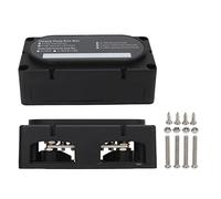 Horett Bloque de Distribución de EnergíA Terminal Distribución EnergíA Caja 100 A 48 V Modular 4 Postes con 6 Ventanas Extraíbles para 12-48 V Coche