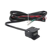 Horett Cable de Cabrestante para Manillar, Interruptor Basculante, Línea de Control Basculante, Cable Repuesto 3 Metros con Goma Metálica para Cabrestantes Contactor 4 Postes