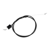 Horett Cable de Control para Cortacésped de 55 Pulgadas y Media con | Construcción de Acero, Conducto de 46 Pulgadas, Reemplazo 158152, Extremos con Curvatura en Z, Accesorio AYP, Cable para